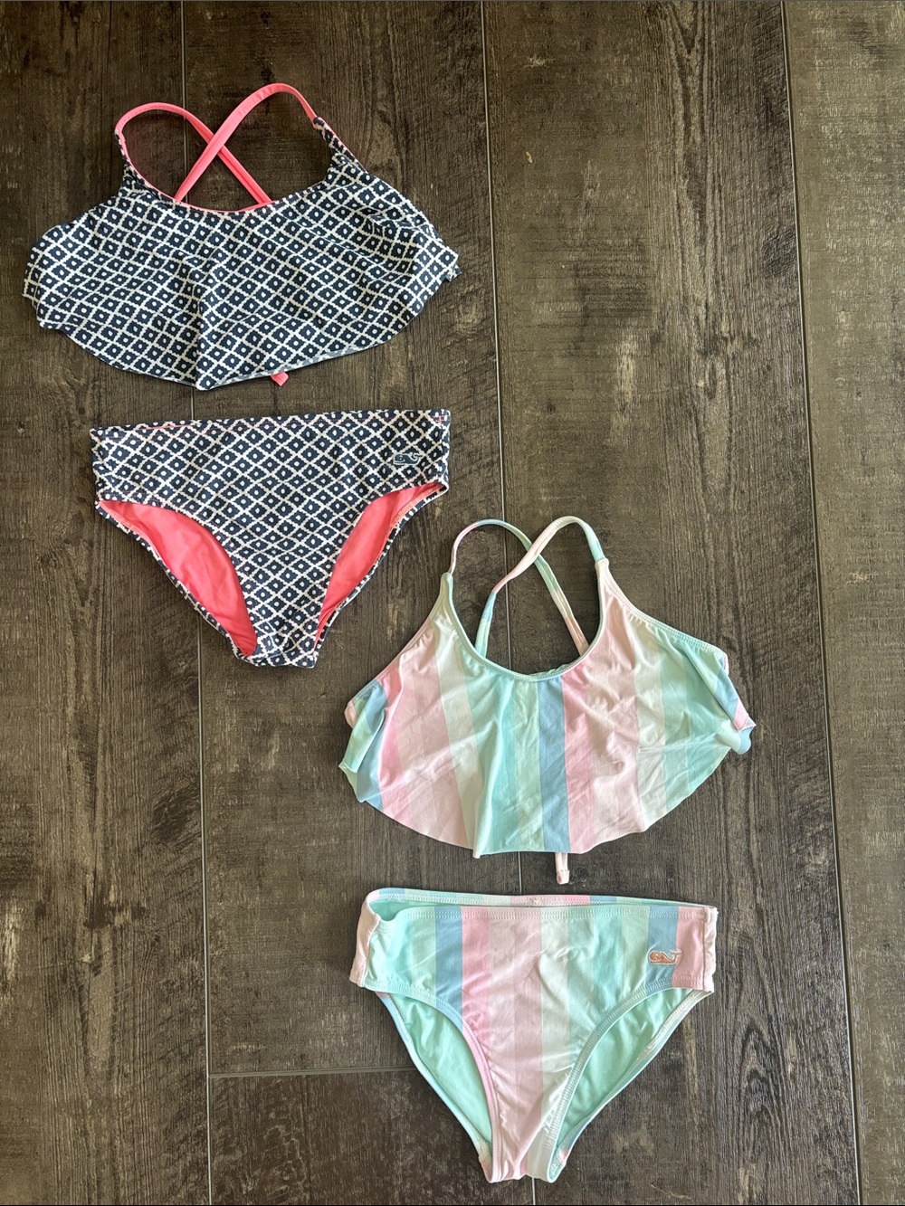 2 Vineyard Vines 2 piece swimsuits
